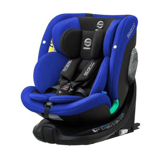 Fotelik dziecięcy Sparco SK7000I niebieski (0-36 kg)