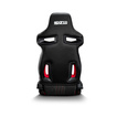 Fotel Sparco R333 MY21 czarny/czerwony