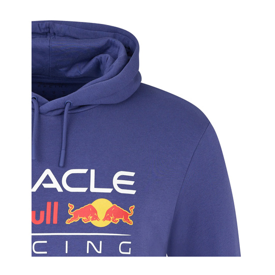 Bluza z kapturem Logo niebieska Red Bull Racing 2025