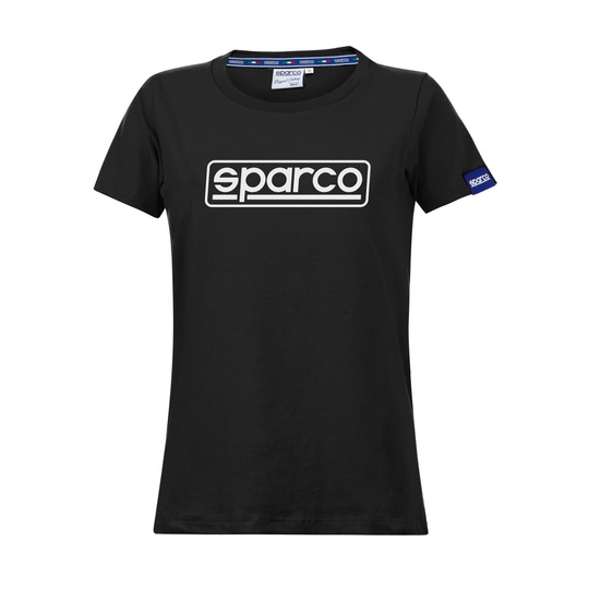 T-shirt damski FRAME Sparco czarny