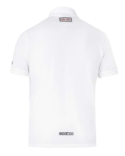 Koszulka polo Targa Florio #P2 Sparco biała