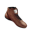 Buty OMP Carrera MY21 brązowe (FIA)