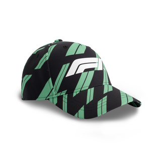 Czapka baseballowa Track Graphic zielona Formula 1 2026