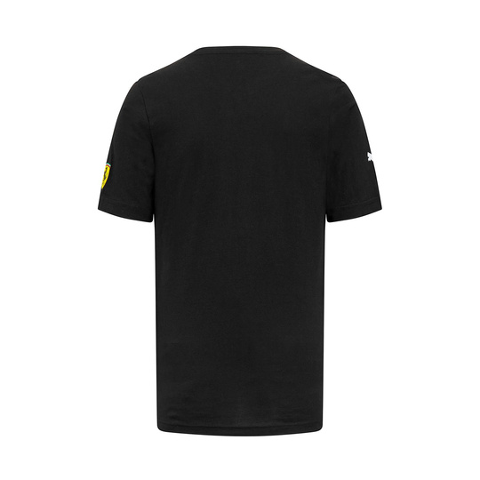 T-shirt męski Sainz Driver Black Ferrari F1 