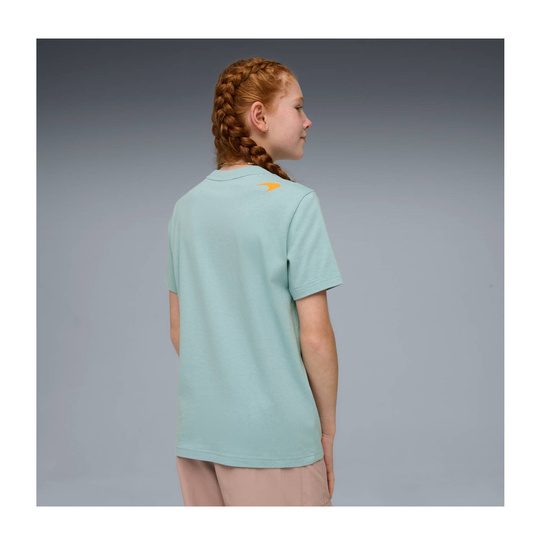 T-shirt dziecięcy niebieski Small Logo McLaren F1 2026