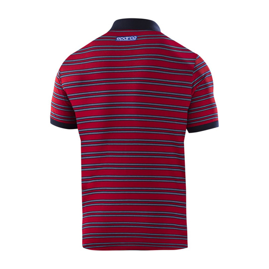 Koszulka polo Sportline Martini Sparco czerwona