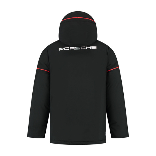Kurtka zimowa męska czarna Team Porsche Motorsport 2026