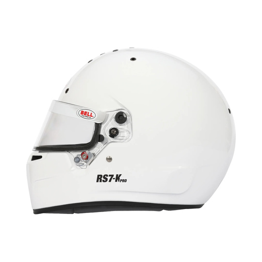 Kask kartingowy Bell RS7-K PRO biały (FIA)