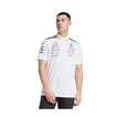 Koszulka polo Team Mercedes AMG F1 biała