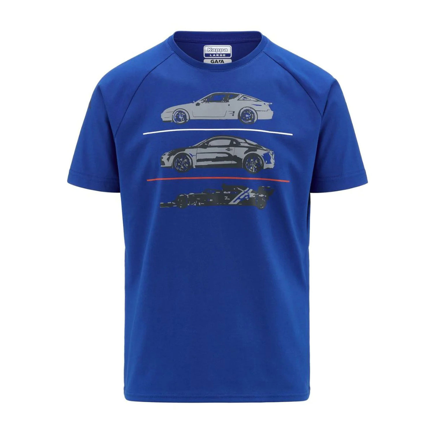 Koszulka T-shirt męska Car Graphic Alpine Racing F1 | TopRacingShop