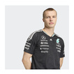 T-shirt męski czarny Authentic Team Mercedes AMG F1 2026