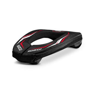 Kołnierz ochronny Sparco K-Ring czarny/czerwony