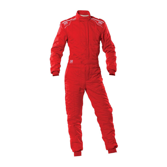 Kombinezon OMP SPORT MY20 czerwony (homologacja FIA)
