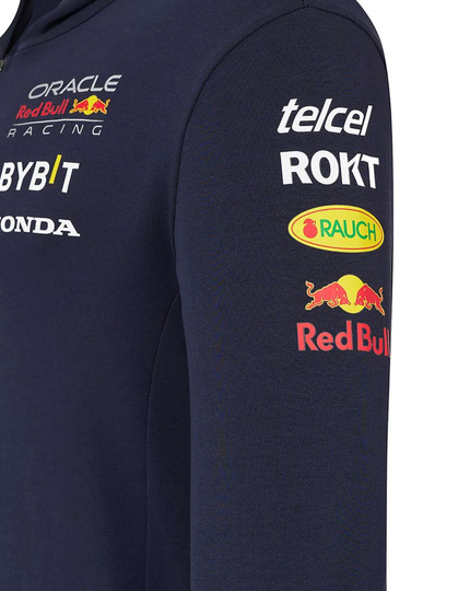 Bluza męska Full Zip Hoodie Team Red Bull Racing 2024