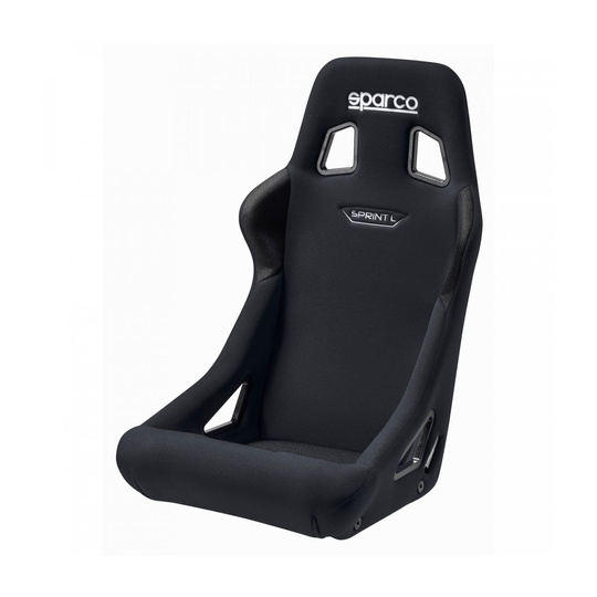Fotel sportowy Sparco SPRINT L MY19 czarny (homologacja FIA)