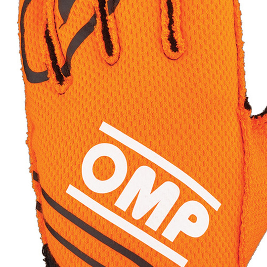 Rękawice OMP One EVO X pomarańczowe (FIA)