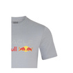 T-shirt męski Front Logo szary Red Bull Racing 2025