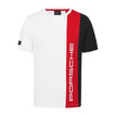 T-shirt męski Stripe White Porsche Motorsport 2026