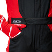 Kombinezon Sparco SPRINT Advanced czarno-czerwony (homologacja FIA)