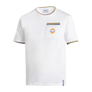 Koszulka t-shirt Gulf Pocket Sparco biała