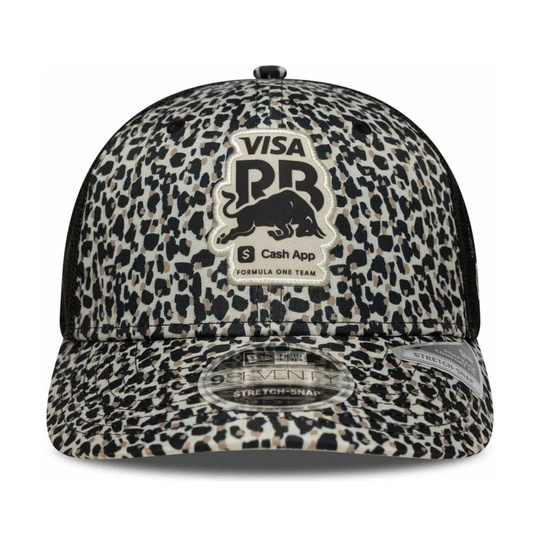 Czapka z daszkiem Leopard Trucker Visa Cash App RB F1 2026 czarna