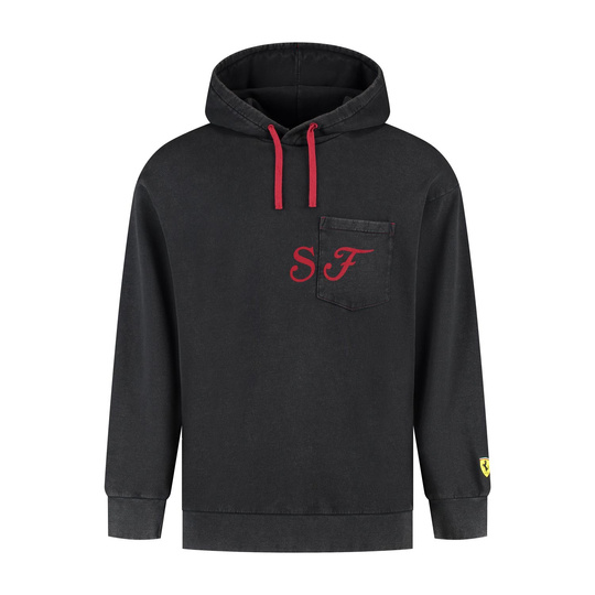 Bluza męska Hoodie Graphic czarna Ferrari F1 2025