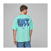 T-shirt męski Oversized zielony Williams Racing 2025