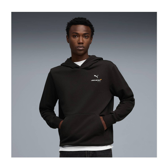 Bluza z kapturem czarna Logo McLaren F1 2026