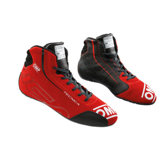 Buty OMP TECNICA my2025  czarno-czerwone (FIA)