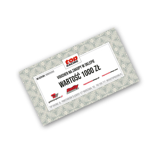 Voucher o wartości 1000 zł