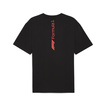 T-shirt męski Essential Relaxed Logo czarny Formula 1 2025