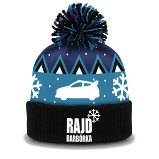 Czapka zimowa z pomponem Rajd Barbórka