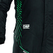Kombinezon OMP ONE-S AIR czarny/zielony (FIA)