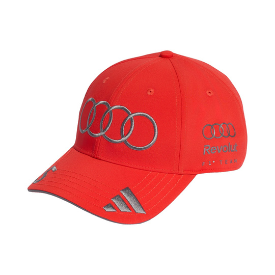 Czapka z daszkiem Gabriel Bortoleto Team Audi Revolut F1 2026 czerwona