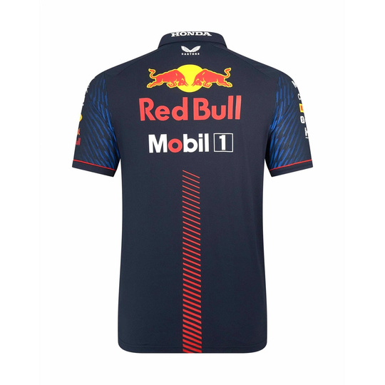 Polo dziecięce Team granatowe Red Bull Racing 