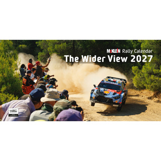 Kalendarz ścienny Rally 2027 The Wider View McKlein