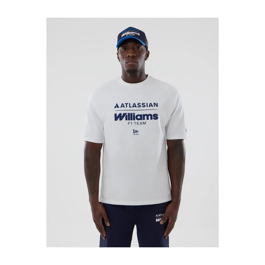 T-shirt męski Logo biały Williams Racing 2026