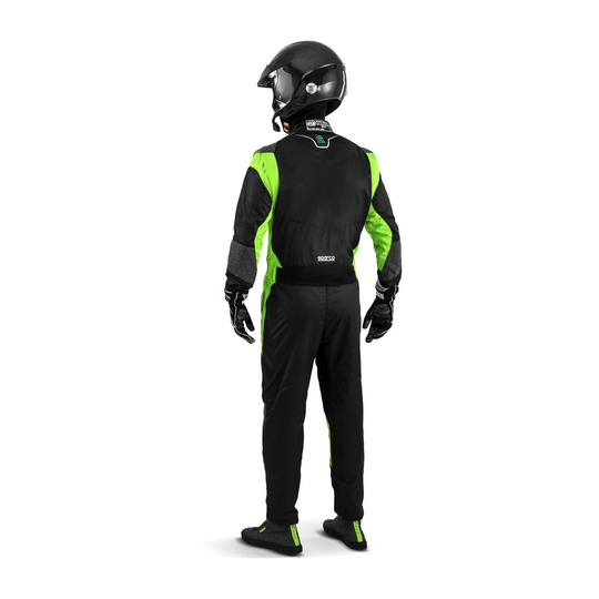 Kombinezon Sparco Futura czarny/zielony (FIA)