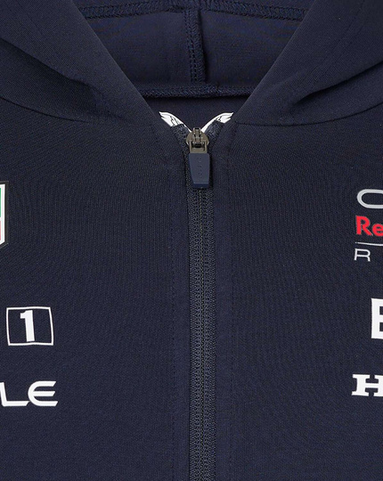 Bluza męska Full Zip Hoodie Team Red Bull Racing 2024