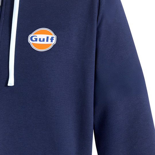 Bluza z kapturem rozpinana Gulf MY25 Sparco granatowa