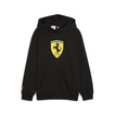 Bluza z kapturem dziecięca Logo Scuderia Ferrari F1 2026 czarna