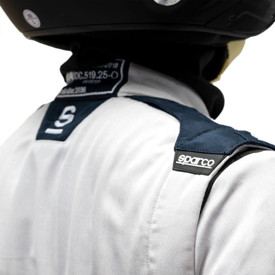 Kombinezon Sparco SPRINT Advanced Asymetrical Silver (homologacja FIA)