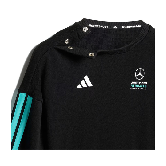 Zestaw dla niemowląt DNA Longsleeve czarny Mercedes AMG F1 2026