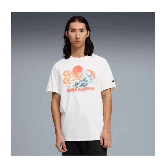 Koszulka T-shirt męska biała China Formula 1 2026
