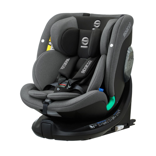 Fotelik dziecięcy Sparco SK7000I szary (0-36 kg)