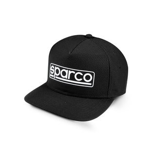 Czapka z daszkiem Stretch Sparco czarna