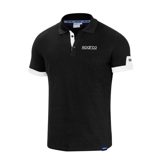 Koszulka polo Corporate Sparco czarna