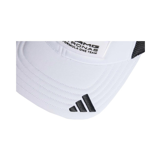Czapka baseballowa biała Logo Trucker Mercedes AMG F1 2025