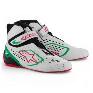 Buty Alpinestars Tech-1 KX V3 biało-zielone biało-zielone biało-zielone (FIA)