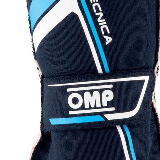 Rękawice OMP Tecnica MY21 granatowe (FIA)